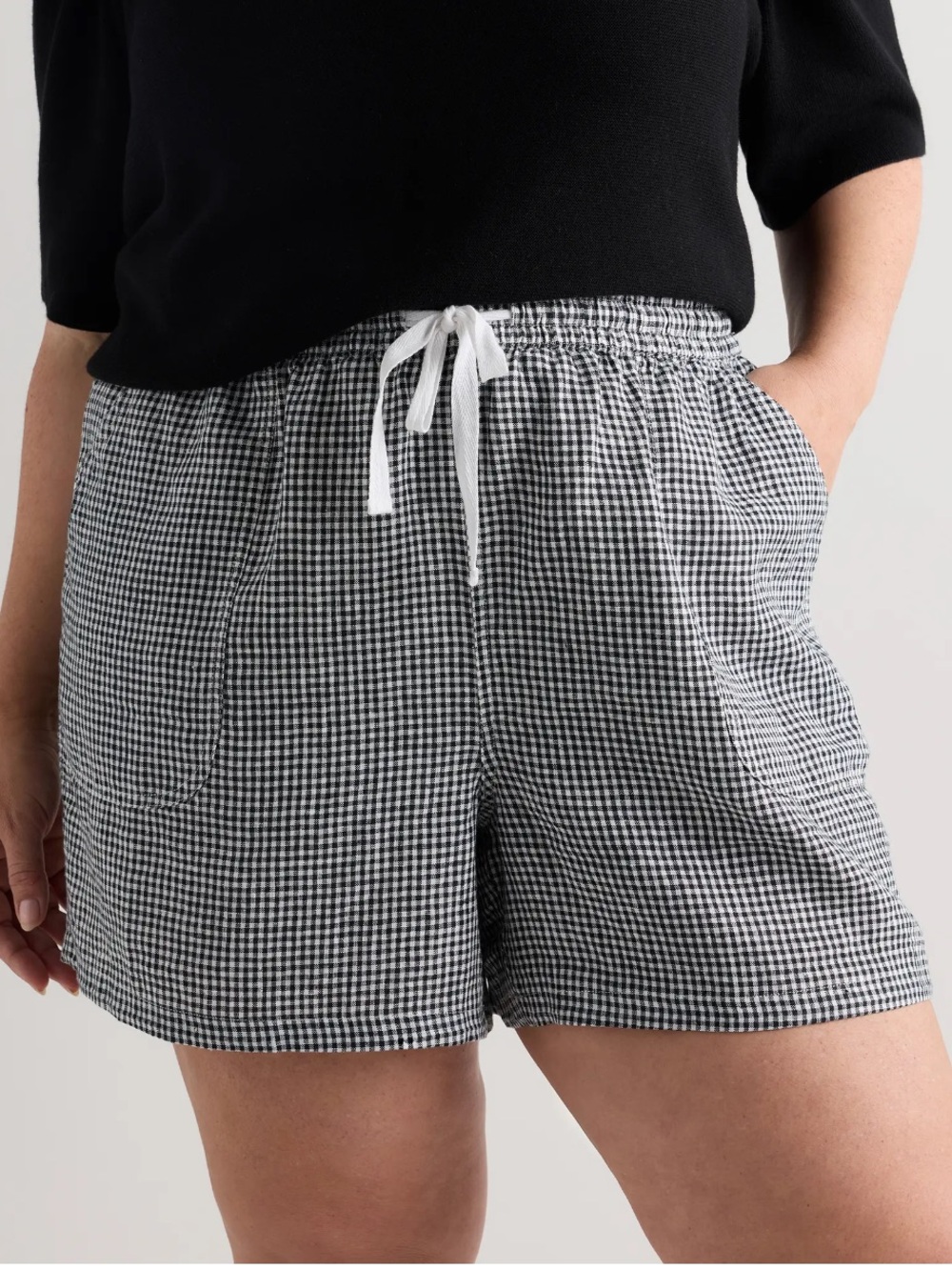 Quince 100% European Linen Shorts